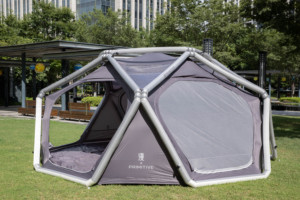 เต็นท์แคมป์ปิ้งเป่าลมสำหรับ 5-8 คน ดีไซน์ใหม่จาก OEM Outdoor Equipment พร้อมห้องนอนหนึ่งห้อง รวมถึงปั๊มลม - Product Image 2