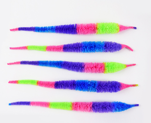 Mini UV2 abigarrado colas de dragón gusano señuelo de pesca con mosca materiales para atar moscas agua salada moscas grandes cola de dragón - Product Image 6
