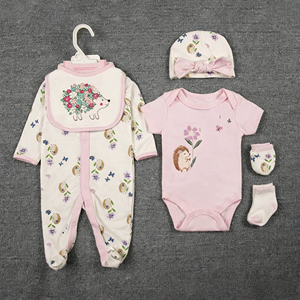 Set Regalo per Neonati Bulala, Abbigliamento in Cotone per Bambini e Bambine <span class=keywords><strong>6</strong></span> <span class=keywords><strong>Mesi</strong></span> 3-9 <span class=keywords><strong>Mesi</strong></span>, Maniche Lunghe Invernali, Morbido e Traspirante, Simpatici Animali Cartoon - Product Image 6