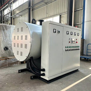 Chaudière à eau chaude électrique automatique de style horizontal pour usage industriel, économie d'énergie, contrôlée par PLC, pression de vapeur de 0,1 à 1,6 MPa - Product Image 3