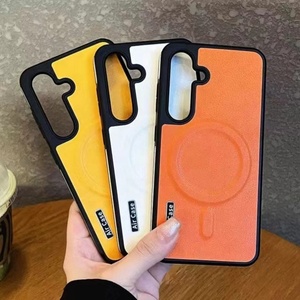เคสโทรศัพท์หนังด้านหรูหราแบบแม่เหล็กสำหรับ iPhone 15 Pro Max รองรับการชาร์จไร้สาย ป้องกันการกระแทก สำหรับ iPhone 14 13 12 - Product Image 4