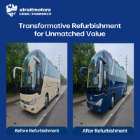 Grand bus de passagers Yutong ZK6122H05Y 2017 Euro 5 LHD 48 places avec toilettes pour un transport fiable et stable sur route