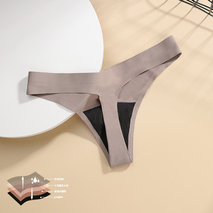 Ropa interior atlética ajustada para la piel, Bragas para mujer, tangas y bragas de hilo G, ropa interior deportiva Sexy para mujer, adultos de punto, 1 Uds. - Product Image 6
