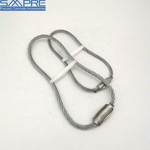 Sling en câble d'acier SIMEN SCL avec des caractéristiques anti-corrosion durables, ancrages de levage moulés et boucle - Product Image 2