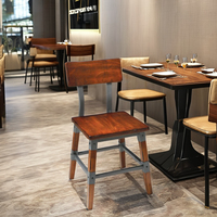 Chaises en métal de haute qualité pour restaurants, chaises de salle à manger pour tables de restaurant, prix d'usine