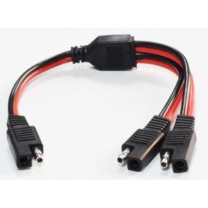 DC güç uzatma kablosu SAE 2pin konnektörler hızlı kes çoğaltıcı otomobil aküsü kullanım için (PVC ceket) kalay kaplı bakır - Product Image 6