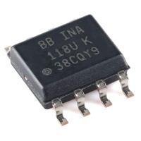 INA118U Enstrümantasyon Amplifikatörleri IC Orijinal Elektronik Bileşen Entegre Devre BOM Hizmeti SOIC-8 INA118 INA118U/2K5