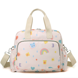 Bon marché, vente en gros, sac de maman suspendu en carton de grande capacité sac fourre-tout isolé imperméable multifonctionnel personnalisé - Product Image 1