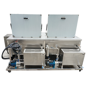 Laveuse à ultrasons à deux bacs CANDOSONIC 192L avec roulettes pour un nettoyage supérieur des composants délicats et de précision - Product Image 3