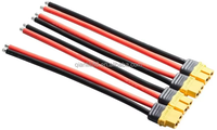 Prise de connecteur électrique XT60 1.25mm mâle et femelle avec faisceau de câbles de 80mm