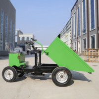 Mini-benne 500kg pour machines de jardin