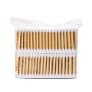 Botões de orelha redondos para mim, embalado com bastão de bambu para orelhas, 1000 unidades, em sacos de polibag - Product Image 4