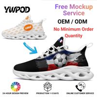 Chaussures de football en gros, impression à la demande, respirantes, OEM ODM, logo personnalisé FN003-26025037-5
