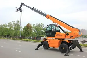 สินค้าขายดี รถยกเทเลสโคปิคใหม่ 4 ตัน รุ่น Hntr4015 Hntr4015-4z ความสูงยก 15 เมตร - Product Image 5