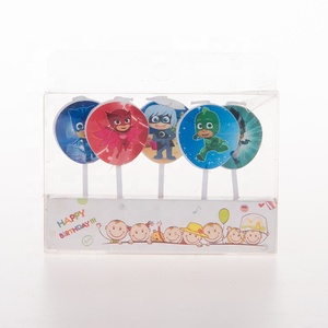 การออกแบบการ์ตูนเทียนสุขสันต์วันเกิดเทียนอาหารเกรด - Product Image 2
