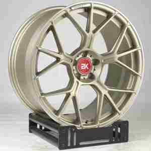 メルセデスCLS CLA CLE C200 C43 C63 A200 GT50 GT55用BKU鍛造ホイール 5x112 18 19 20 21 22インチ サンティブラック モノブロックリム - Product Image 6