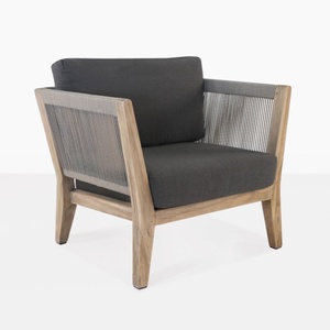 Sillón de Jardín Redondo para Exteriores, Muebles de Jardín de Madera de Teca Jepara, Sofás de Jardín, Sillas de Patio para Exteriores - <span class=keywords><strong>Kety</strong></span> - Product Image 1