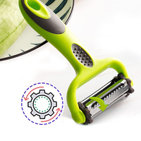 Multifunctionele 3-In-1 Groenteschiller Fruit Dunschiller Roterende Chiller Wortelschiller Set
