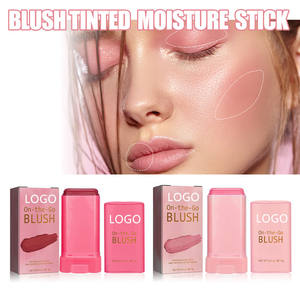 Colorete Maquillaje Vegan Red Cheek Cream <span class=keywords><strong>Pixi</strong></span> Blush Stick Polvo impermeable Natural Medio Viaje 3 <span class=keywords><strong>en</strong></span> 1 Etiqueta privada Rosa Tamaño 5g - Product Image 4