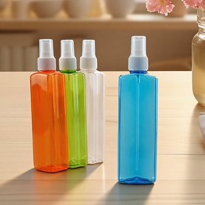 Harga Grosir Pasokan Langsung Pabrik Botol Semprot Kosmetik Plastik 200ml Isi Ulang Semprotan Halus dengan Layanan OEM - Product Image 1