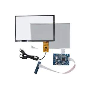 Display lcd with USB touch and HD-MI driver board for automotive or raspberry PI