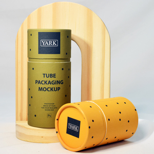 Caja Redonda de Cartón Rígido para Cuidado de la Piel con Logotipo Impreso Personalizado de Lujo, Empaque para Tubo de Perfume - Product Image 2