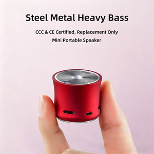 ลำโพงไร้สายขนาดเล็กพกพาคุณภาพสูงรุ่นใหม่ล่าสุด วัสดุโลหะ รองรับ V4.0 กำลังขับ 3W พร้อมแอปในตัว ระยะเชื่อมต่อ 10 เมตร รุ่น A104 แบตเตอรี่ใช้งานได้นาน - Product Image 5