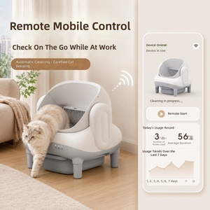 Nuova Lettiera Intelligente Completamente Automatica per Gatti, Toilette Aperta con Design Hands-Free, Meccanismo di Pulizia Elettrico, Capacità 76L, Facile da Pulire - Product Image 3