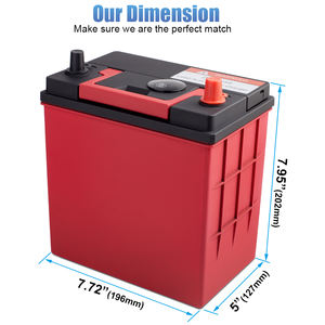 โรงงาน<span class=keywords><strong>แบตเตอรี่</strong></span>ยานยนต์40B19L 20AH 700CCA 8.82ปอนด์โรงงานยานยนต์<span class=keywords><strong>แบตเตอรี่</strong></span>แทนที่ NS40 38B20L - Product Image 5