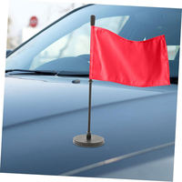 Drapeau magnétique robuste pour capot de voiture, logo personnalisé pour publicité sur camion et fourgonnette, et activités patriotiques, drapeau magnétique personnalisé pour voiture