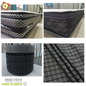 Tissu de <span class=keywords><strong>matelas</strong></span> jacquard/polyester de luxe de haute qualité, résistant aux déchirures et respirant, pour la confection de <span class=keywords><strong>matelas</strong></span> et d'oreillers textiles de maison - Product Image 2