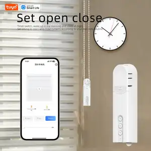 Stores enrouleurs occultants télécommandés Tuya Fenêtre électrique motorisée intelligente Intérieur WiFi Google Alexa Stores enrouleurs automatisés