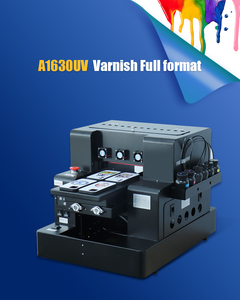 Wholesale A3 UV Printer Varnish UV DTF Printer Sticker Printing Machine Small Uv Flatbed Printer for Bottle Pen Phone case - Product Image 2