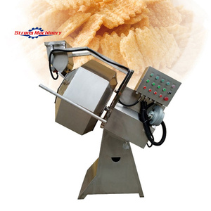 Type de rotation frites assaisonnement machine chien nourriture arôme mélangeur huile épices pulvérisateur machine de revêtement pour collation - Product Image 1