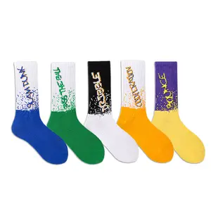 JX-II-3021 Custom Design Socken Kinder socken Frühling und Herbst dünne Strümpfe Sport Strümpfe Jungen Mode Basketball Socken