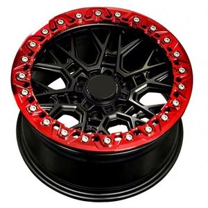 Rines de Aleación Forjados Personalizados de <span class=keywords><strong>4</strong></span>, <span class=keywords><strong>5</strong></span> y 6 Orificios, Rines Monobloque 4X4, Rines Beadlock Soldados, Offset 100, 110, 112, 120, 130, 139.7, 150, -20, <span class=keywords><strong>25</strong></span> - Product Image 1