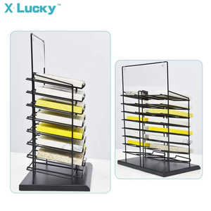 Hot Selling <strong>Ceramic</strong> and Stone Rotate Showroom <strong>Display</strong> <strong>Bathroom</strong> Marble Stone <strong>Display</strong> <strong>Stand</strong> Examples Wall-mounted <strong>Tile</strong> Gallery - Product Image 3