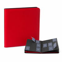 Porte-cartes et album à cartes avec logo personnalisé, design étoile double taille, protection et rangement des cartes