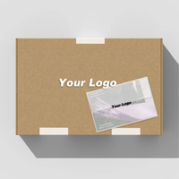 MuShine Produit personnalisé Boîtes en papier Glossy Matt Laminage Gaufrage Carton Impression 4C pour remerciement privé Boîtes cadeaux