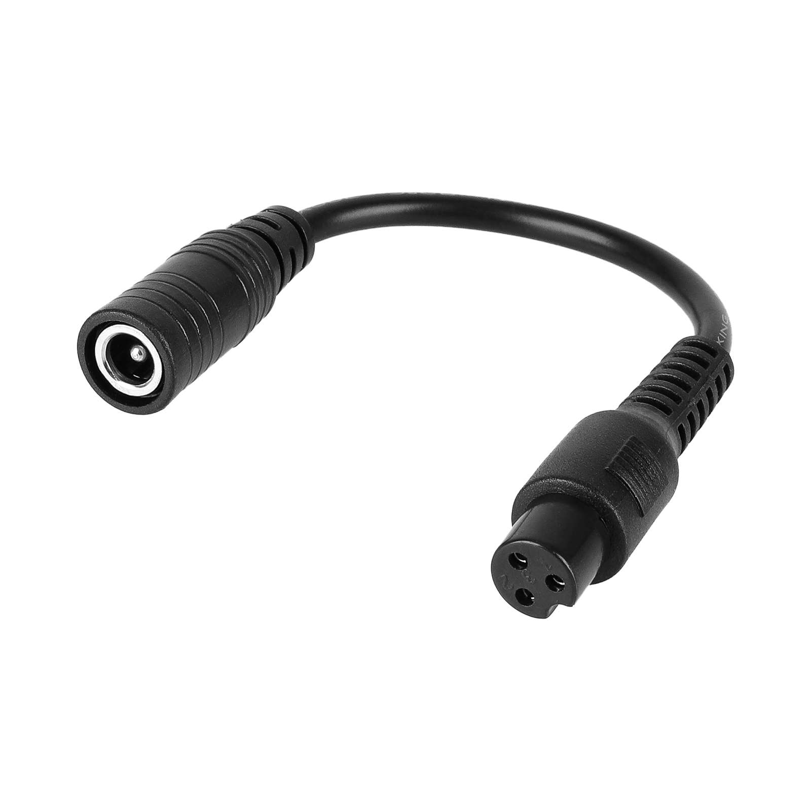 to GX12 small aviation head with 3 pins
