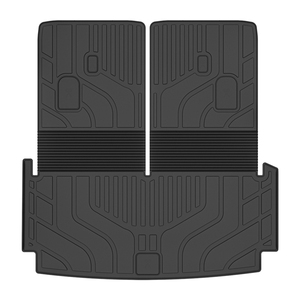 Tapis de voiture en TPE en gros avec service OEM/personnalisation et développement de moules, compatibles Hyundai Santa Fe 2021+, SUV familial, antidérapants, <span class=keywords><strong>prix</strong></span> réduits - Product Image 6