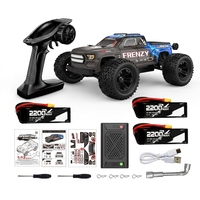 Voiture RC HOSHI N517 Frenzy 1/12 Brushless 70 km/h 4x4 haute vitesse tout-terrain, Monster Truck RTR Rock Crawler avec 3 batteries
