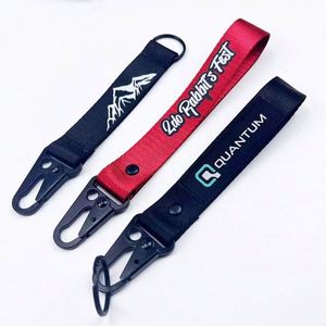 Lanières personnalisées à prix abordable avec logo, sangles de poignet courtes sur mesure, porte-clés pour motos - Product Image 3