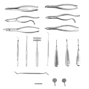 SHINVA Tooth Extraction Set Surgical Dental Instruments Set