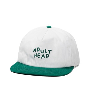 OEM Cotton Cap Custom Logo Snapback Embroidery <b>Hat</b> 5 Panel <b>Flat</b> Brim - Product Image 1