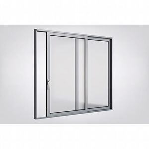 Cửa sổ trượt hai rãnh cửa sổ trượt nhôm cửa sổ trượt nhôm thiết kế - Product Image 1