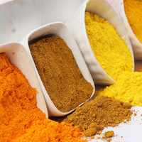 Pigments d'oxyde de fer brun naturel d'usine de bonne qualité pour la peinture de brique de ciment et le colorant de béton de couleur de mélange de coloration