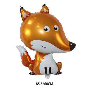 บอลลูนอลูมิเนียมฟอยล์รูปหัวสัตว์สำหรับงานเลี้ยงวันเกิด,<span class=keywords><strong>ลูกโป่ง</strong></span>ตกแต่งลายสิงโตหมีจิ้งจอกแรคคูน<span class=keywords><strong>ปี</strong></span><span class=keywords><strong>2022</strong></span> - Product Image 2