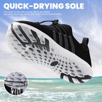 Chaussures aquatiques pour hommes et femmes, pieds nus, plage, surf, randonnée, piscine, sports nautiques, séchage rapide, semelle élastique stable