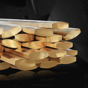 Latão polido personalizado extrusão perfil dobrados e soldados com perfuração para decorações inclui corte serviço - Product Image 6